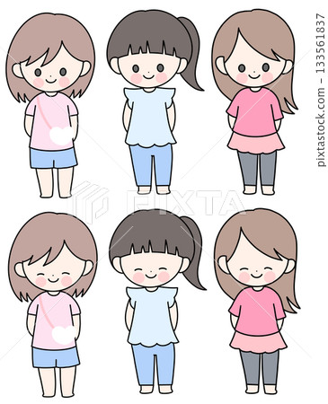 女孩站立照片集 女孩站立照片集 133561837