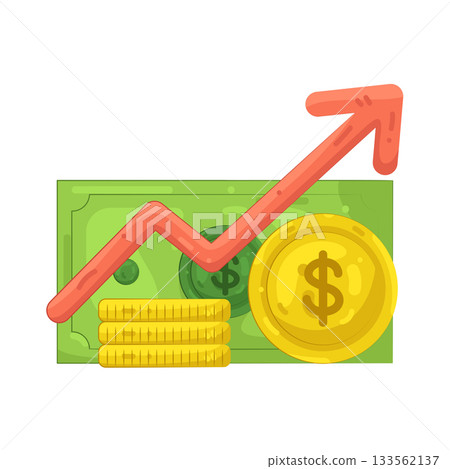 Illustration of growth Illustration of growth 133562137