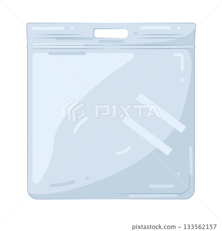 Illustration of plastic packaging   133562157