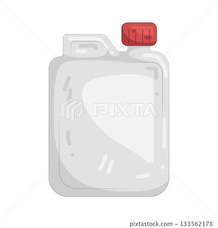 Illustration of plastic jerry can Illustration of plastic jerry can 133562178