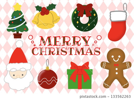 聖誕節用品 | 經典設計 8 件套 133562263