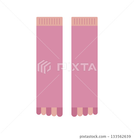 防寒用品：五趾襪 133562639