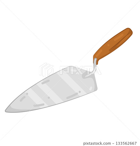 Illustration of trowel 133562667