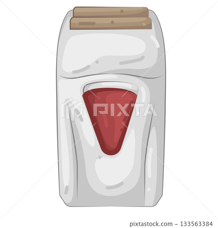 Illustration of electric shaver Illustration of electric shaver 133563384