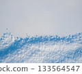 Minimalist Snow Texture Background with Copy Space 133564547