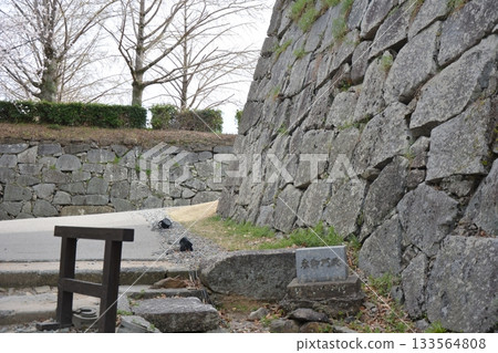 福岡城堡的石垣 福岡城堡的石垣 133564808