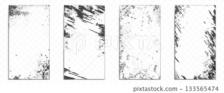 Grungy scratched paint spray texture samples Grungy scratched paint spray texture samples 133565474