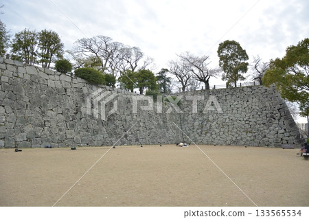 福岡城堡的石垣 福岡城堡的石垣 133565534