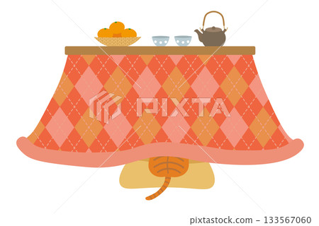 Kotatsu and a cat Kotatsu and a cat 133567060