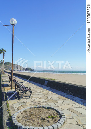 [Onjuku Town, Chiba Prefecture] Onjuku Coast and Tsuki no Sadatō Street 133567876