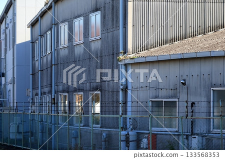 Exterior wall of factory 133568353