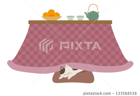 被爐和一隻貓 133568538