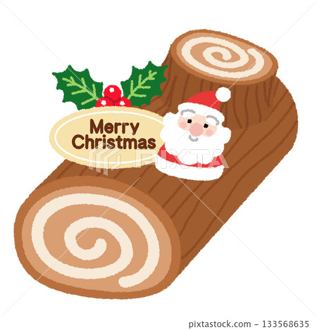 聖誕樹乾草插圖 133568635