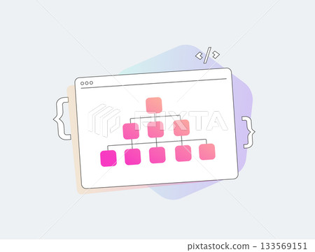 Seo sitemap xml structure website indexing flow architecture giving clear navigation paths for stronger crawling performance and better visibility across modern digital platforms vector illustration Seo sitemap xml structure website indexing flow architecture giving clear navigation paths for stronger crawling performance and better visibility across modern digital platforms vector illustration 133569151