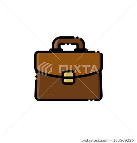 A piece of printed leather official business packaging, golden chain, super textured, a must-have for commercial teams! Applicable workplace, designed by public or professional personnel 133569220