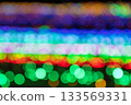 多彩的散景背景 133569331