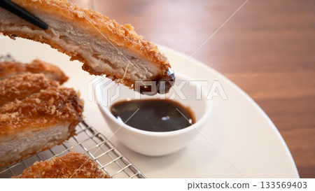 豬排 炸豬排 日式 Tonkatsu Pork Cutlet とんかつ 豚カツ 133569403