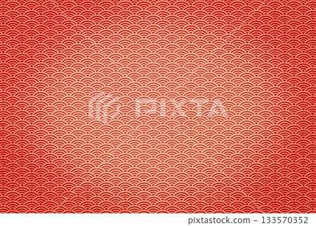 Background image 15 with a gradient of white Seigaiha pattern on red fabric Background image 15 with a gradient of white Seigaiha pattern on red fabric 133570352