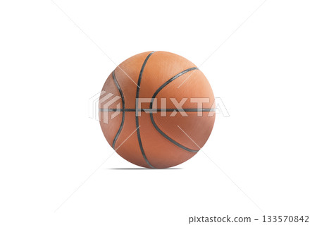Blank rubber basketball ball mockup, transparent background, png, 3d rendering. Empty playing textured sphere for competitive mock up, isolated. Clear orange ruber bal for basket, cut out. Blank rubber basketball ball mockup, transparent background, png, 3d rendering. Empty playing textured sphere for competitive mock up, isolated. Clear orange ruber bal for basket, cut out. 133570842