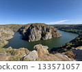 Majestic River Canyon Under Clear Blue Sky 133571057