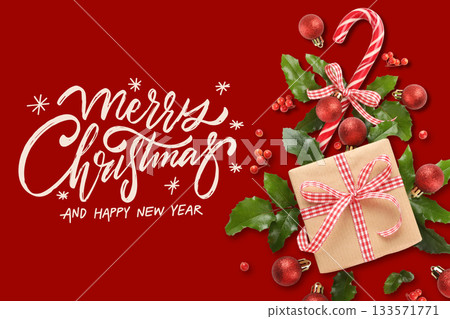 Vibrant decor captures Christmas and New Year cheer 133571771