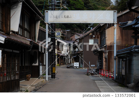 湯之津溫泉的主要街道 133572001