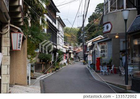 湯之津溫泉的主要街道 133572002