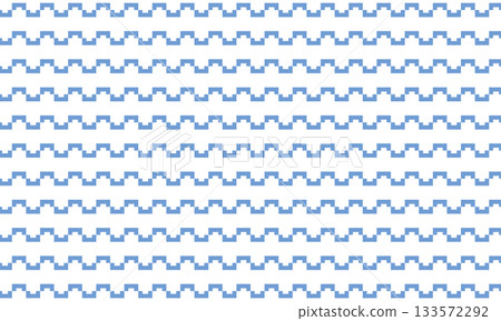 A square frame cut in half, with a bumpy blue border line that rotates up and down. A square frame cut in half, with a bumpy blue border line that rotates up and down. 133572292