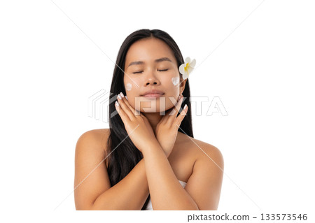 Beauty and wellness spa treatments, isolated, PNG Beauty and wellness spa treatments, isolated, PNG 133573546