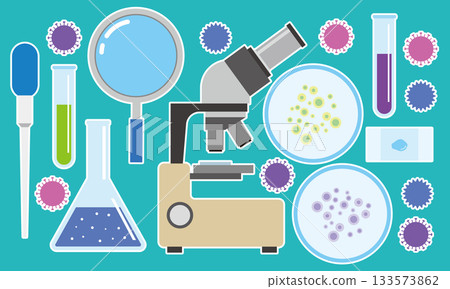 Research into viruses and bacteria 133573862