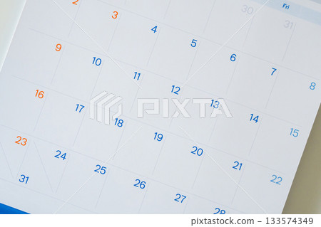 calendar page date background business planning appointment meeting concept calendar page date background business planning appointment meeting concept 133574349