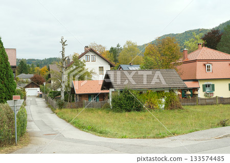 Charming Traditional European Village with Picturesque Houses and Historic Architecture Charming Traditional European Village with Picturesque Houses and Historic Architecture 133574485