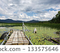 Pier of the lake Pier of the lake 133575646