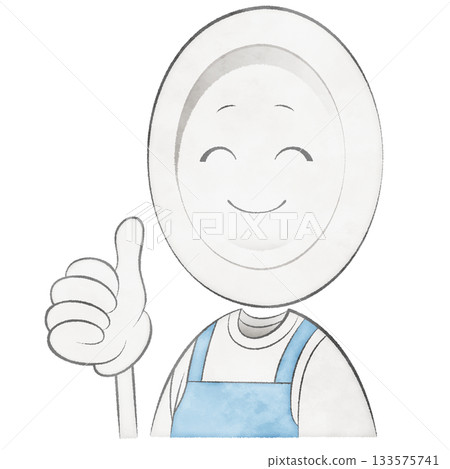 身穿圍裙的餐盤人物(Good Smile) 身穿圍裙的餐盤人物(Good Smile) 133575741