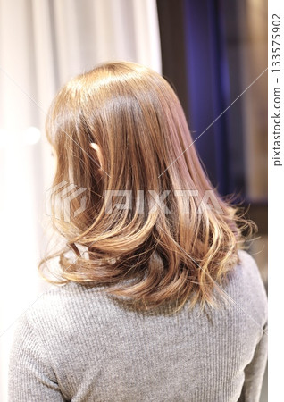 Cool color semi-long hair without bleaching! Cool color semi-long hair without bleaching! 133575902