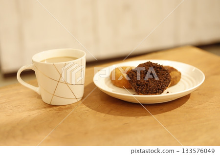 Donuts and coffee! 133576049