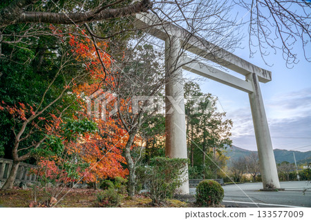 Takihara Shrine (a branch shrine of Ise Shrine) in Taiki Town, Mie Prefecture 133577009
