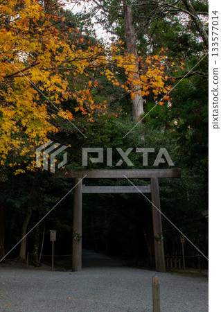 位於三重縣大岐町的瀧原神社（伊勢神宮的分社） 133577014