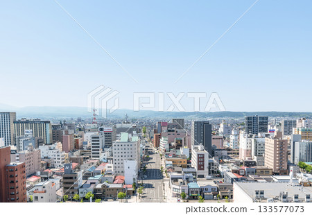 Aomori City, Aomori Prefecture - Aomori City streetscape (south of Aomori Bay) 133577073