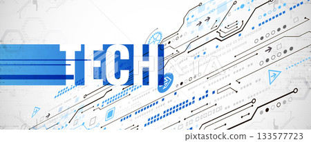 Modern futuristic technology vector background. Circuit board. Modern futuristic technology vector background. Circuit board. 133577723