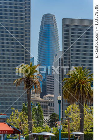 美國舊金山市中心 133578388
