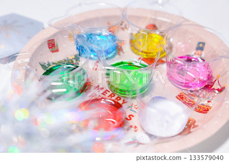 彩色混合樹脂液 彩色混合樹脂液 133579040