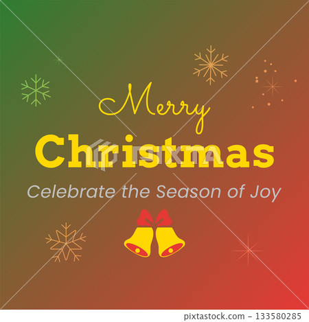Merry Christmas Season of Joy Festive Greeting Merry Christmas Season of Joy Festive Greeting 133580285