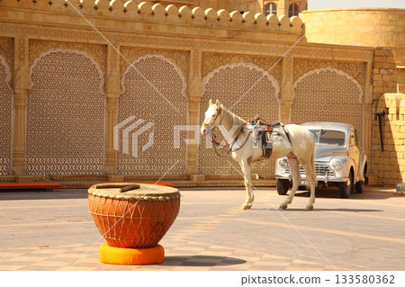 White Horse at Vintage Fort 133580362
