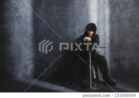 Male's portrait Male's portrait 133580504