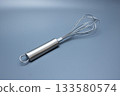 Whisk Lying on Blue Gradient Background 133580574