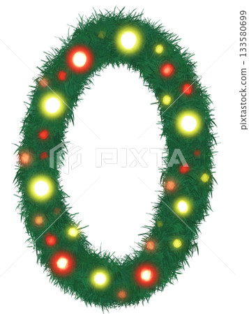 numbers from grass for Christmas decorations numbers from grass for Christmas decorations 133580699