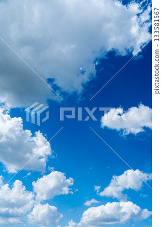 sky is blue and clear with no clouds. The sky is very bright and the sun is shining sky is blue and clear with no clouds. The sky is very bright and the sun is shining 133581567
