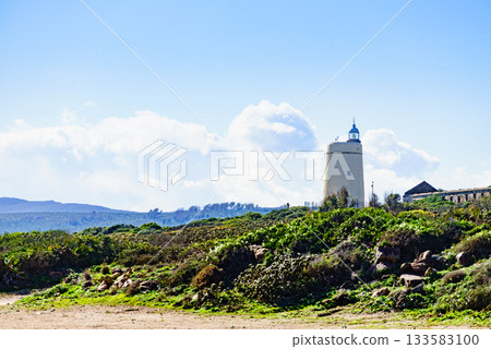 Carbonera lighthouse, Punta Mala, La Alcaidesa, Spain. Carbonera lighthouse, Punta Mala, La Alcaidesa, Spain. 133583100