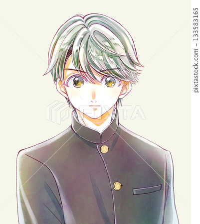 學校的男學生跑 學校的男學生跑 133583165